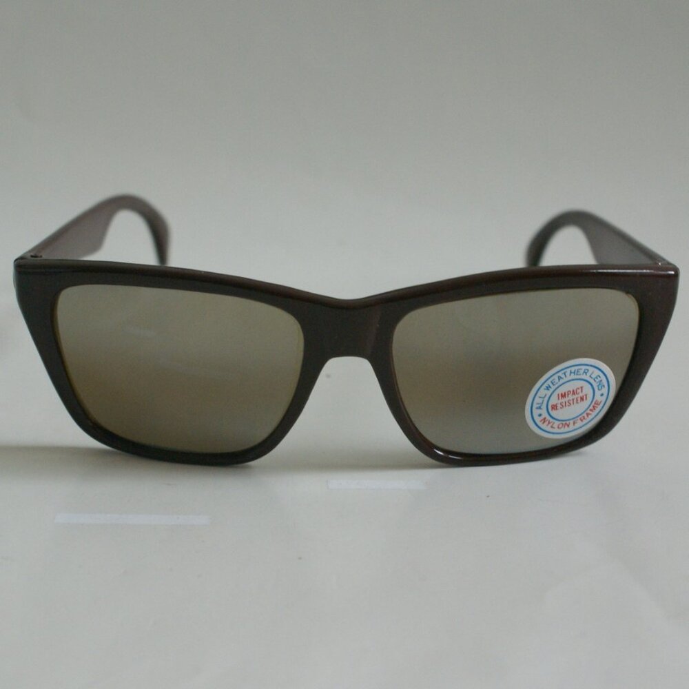 NWT TruVintage Racers Sports All weather glass lens bi-gradient mirror Sunglass